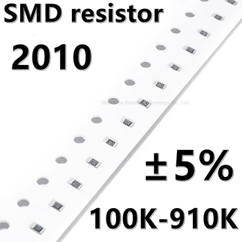 (100vnt) 2010 m. 5% SMD rezistorius 100 110 120 130 150 180 200 220 240 270 300 360 390 430 470 K 510K 560K 620K 680K 750K 820K 910K