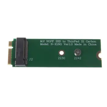 20+6 pin Adapteris M. 2 SSD Skaitytuvas Kortelių Keitiklis Lenovo Plonas