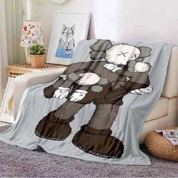 Animacinių filmų Grafinis Spausdinti Minkšta Antklodė, antklodės lovos iškylą antklodė mesti antklodę Miegamojo puošmena pūkuotas minkštas antklodė už npp