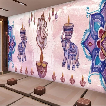beibehang Tailando sienos popieriaus papel de parede 3d sienų dekoro nuotraukos foną tapetai kambarį foto viešbučio Restorane tapyba