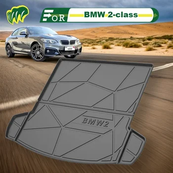BMW 2class Active Tourer 2018-2019 Pasirinktinis Tilptų Automobilio bagažo skyriaus Kilimėlis Visą Sezoną Krovinių Kilimėlis 3D Formos Lazerio Matuojama Liemens Įdėklai