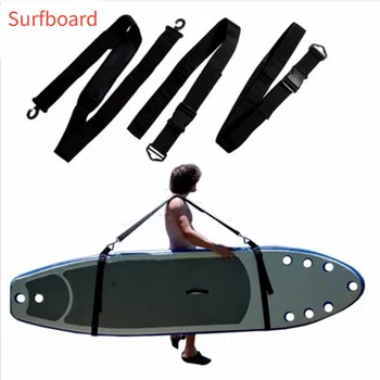 Burlenčių Pečių Nešioti Reguliuojamas Diržas Atsistoti Paddleboard Dirželis Sup Lenta Naršyti Pelekai Irklas Wakeboard Banglenčių Baidarių Unisex