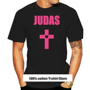 Camiseta de algodón con cuello redondo para hombre, camisa de moda con estampado de Gaga, Judas Kirsti Gimė Šis Būdas