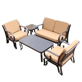 Derinys, sofos, kėdės, žurnalinis staliukas, lauko vienam asmeniui metalo antikoroziniai dviguba sėdynė sofa, ilgas kavos staliukas