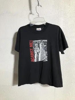 Derliaus 2000 metų Prieš Mane Marškinėliai XS Ska Punk Emo Hardcore Grupė Anti Vėliava Fugazi