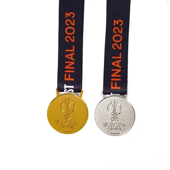 Europa Lygos Čempionai Medalis Metalo Medalis Replika, Medaliai, Aukso Medalis Futbolo Suvenyrai Gerbėjai Kolekcija