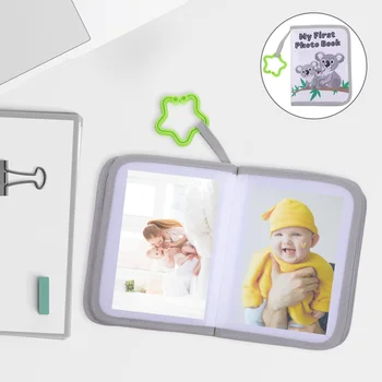 Kūdikio Albumas Audinys Kūdikių Atmintį Photocard Turėtojas Kūdikių Prisiminimus, Rinkti Rankų darbo Knygos Fotografijų Albumą Meilužis Kūdikių