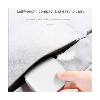 LED Lempos Nešiojamą Mini Selfie Šviesos Nešiojamas Vaizdo Konferencijoje Mobiliojo Telefono Live Transliacijos Užpildyti Šviesos Fotografija