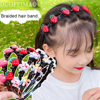 Mielas Gėlių Plaukų Juostos Mergaitėms Vaikas Plaukų Įrašą Rankų Darbo Hairbands Lankelis Gimtadienio Dovanos Animacinių Filmų Apdangalai, Plaukų Aksesuarai