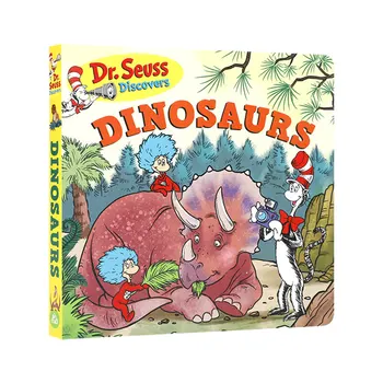 Milumilu Dr. Seuss Atranda: Dinozaurai Originalo anglų kalba, Knygos Vaikams Smagu Skaityti, Negali Ašara Kartono Knyga
