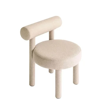 Namų miegamajame, persirengimo kėdė Dizaineris valgomasis medžiaga derybų kėdė