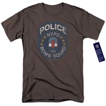 Niujorke Bomba Būrys Licenciją Adult T-Shirt