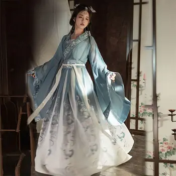 Pagerėjo Kinų Stiliaus Suknelė Tiktų Moterims Hanfu Kostiumas Derliaus Jin Wei Cosplay Uniformų Elegantiškas Akių Etapo Rezultatus Qiapo