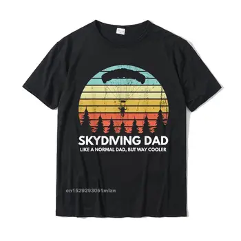 Parašiutizmas Tėtis Parašiutizmas Tėvas Atitikimo Pora Parašiutizmas T-Shirt Vasaros T Marškinėliai Topai Marškinėliai Suaugusiems Šeimos Madingi Marškinėliai