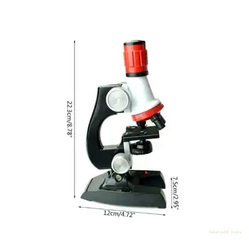 Y4UD Vaikai Mni Mikroskopu Studijų Priedai Švietimo Juokingi Stalo Žaislas-Geriausia Dovana Įrankių Rinkinys Mokslo Mokykla