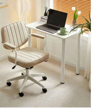 Šiaurės Paprastos Valgomojo Kėdės, Biuro PU Odos Dizainas Modernus Liftas Kėdė Atgal Biuro Kėdės Aukštis Reguliuojamas Namo Baldų Salonas